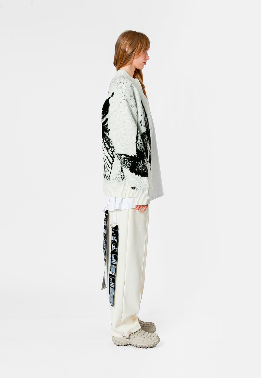 MWM KNITTED CARDIGAN WITH ZIPPER