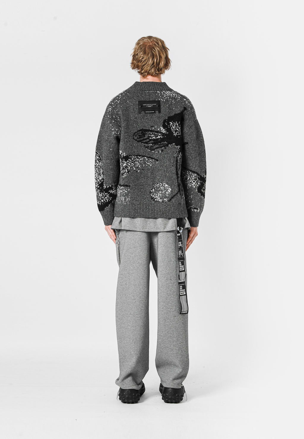 MWM KNITTED CARDIGAN WITH ZIPPER