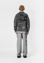 MWM KNITTED CARDIGAN WITH ZIPPER