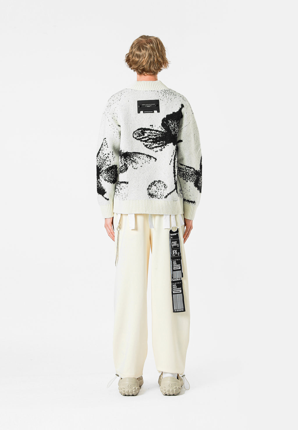 MWM KNITTED CARDIGAN WITH ZIPPER