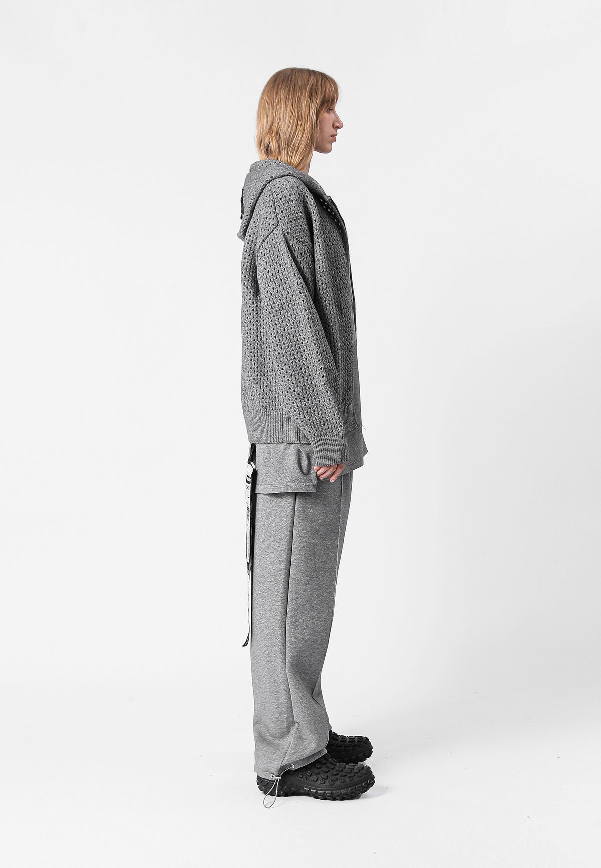 KNITTED HOODIE MWM