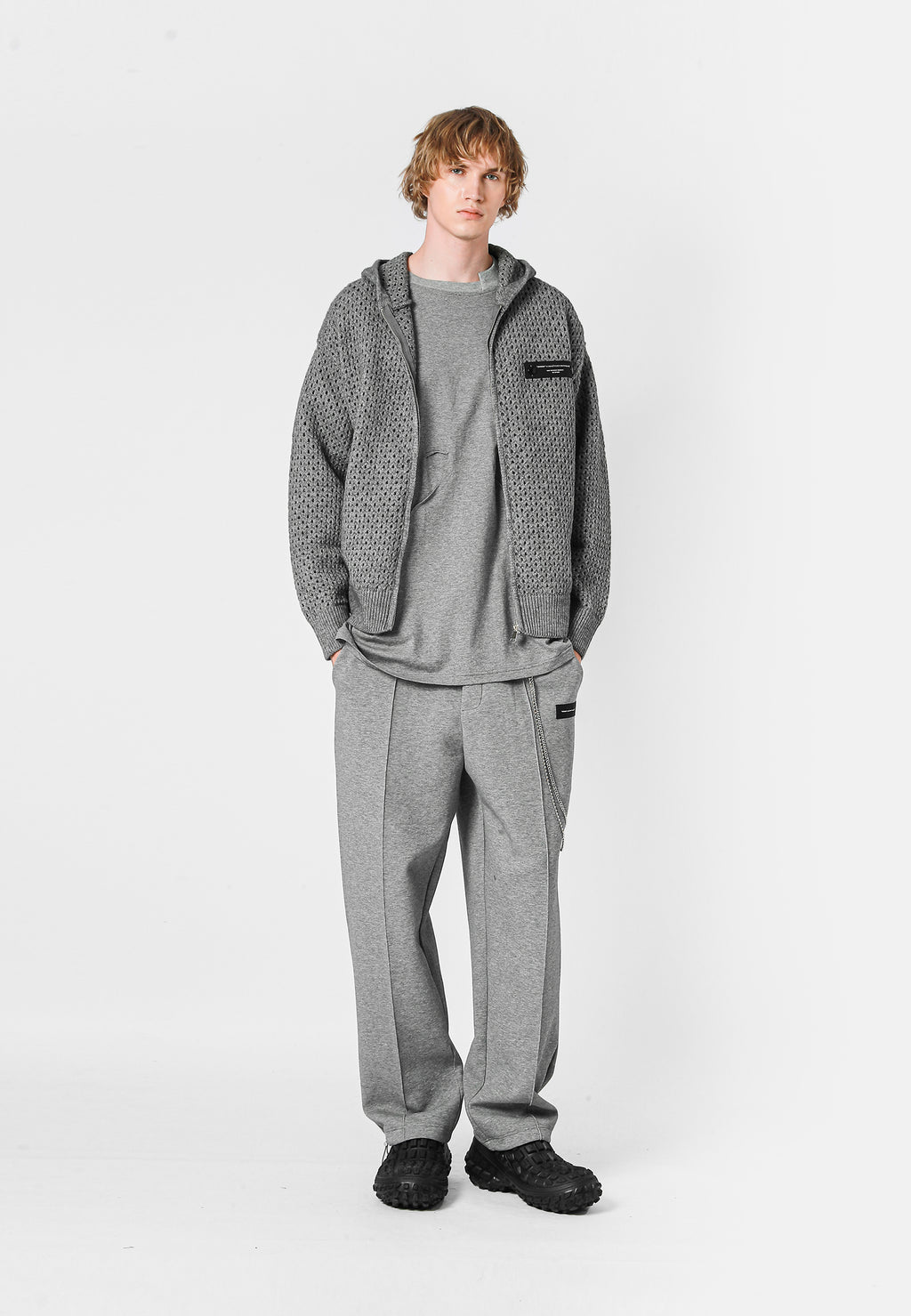 KNITTED HOODIE MWM