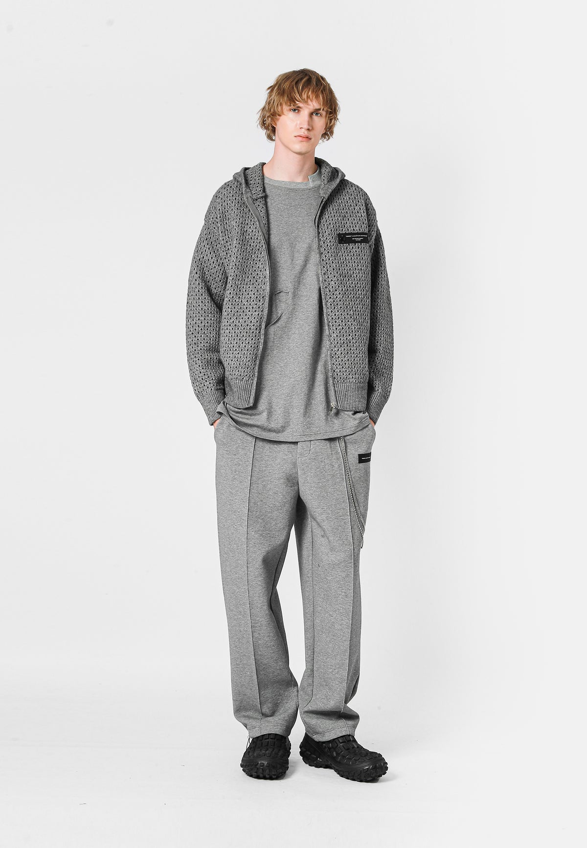 KNITTED HOODIE MWM