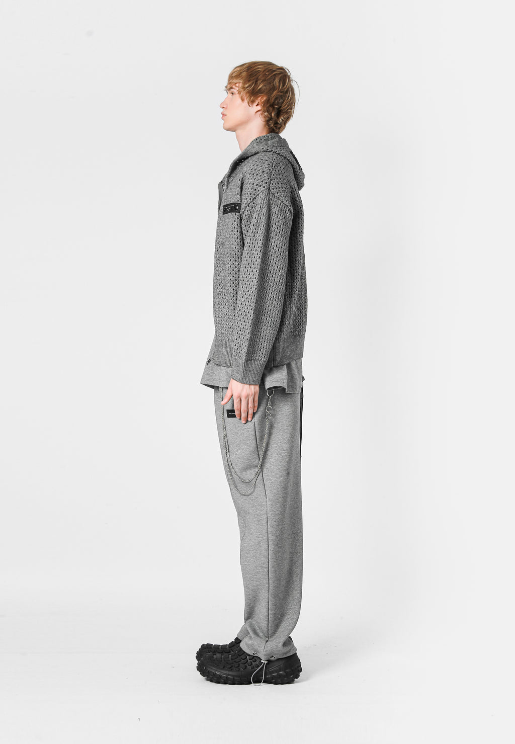 KNITTED HOODIE MWM