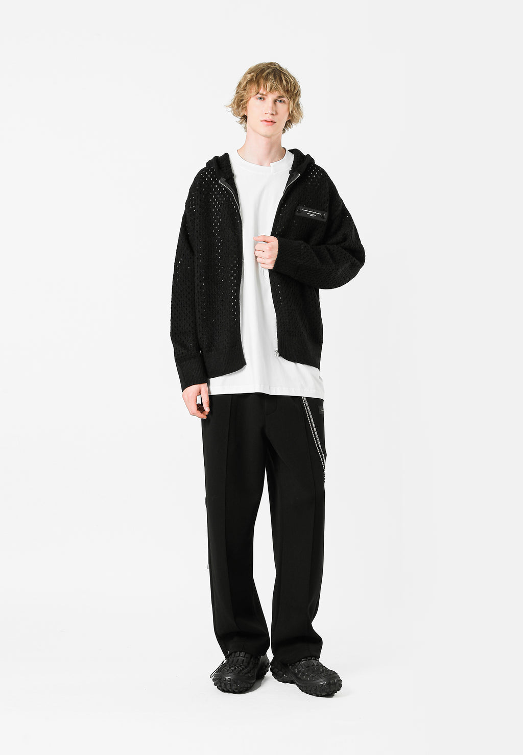 KNITTED HOODIE MWM