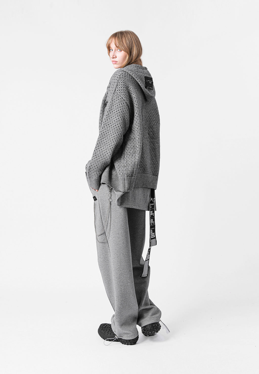 KNITTED HOODIE MWM