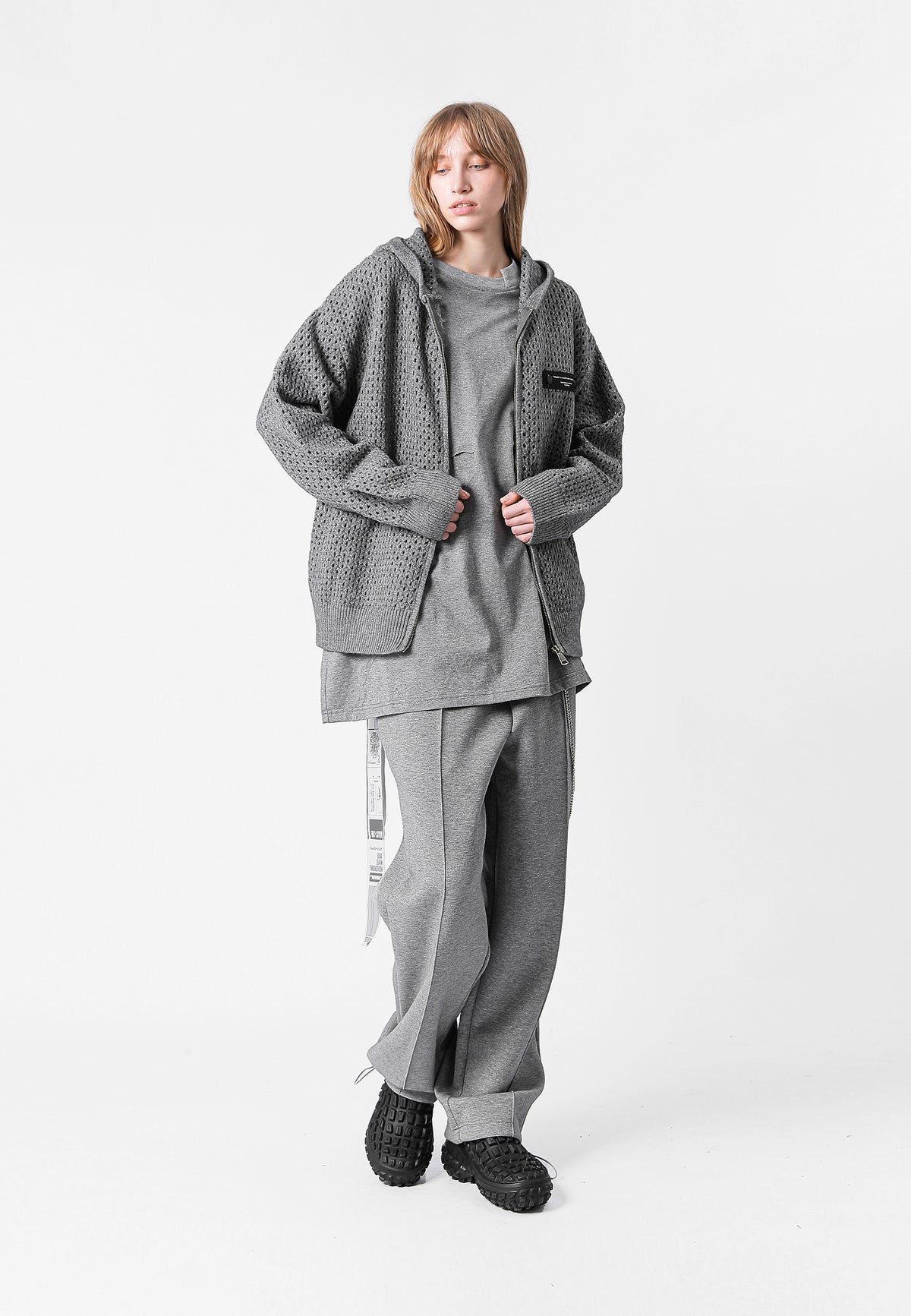 KNITTED HOODIE MWM