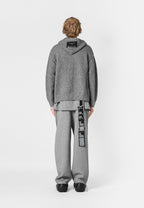 KNITTED HOODIE MWM