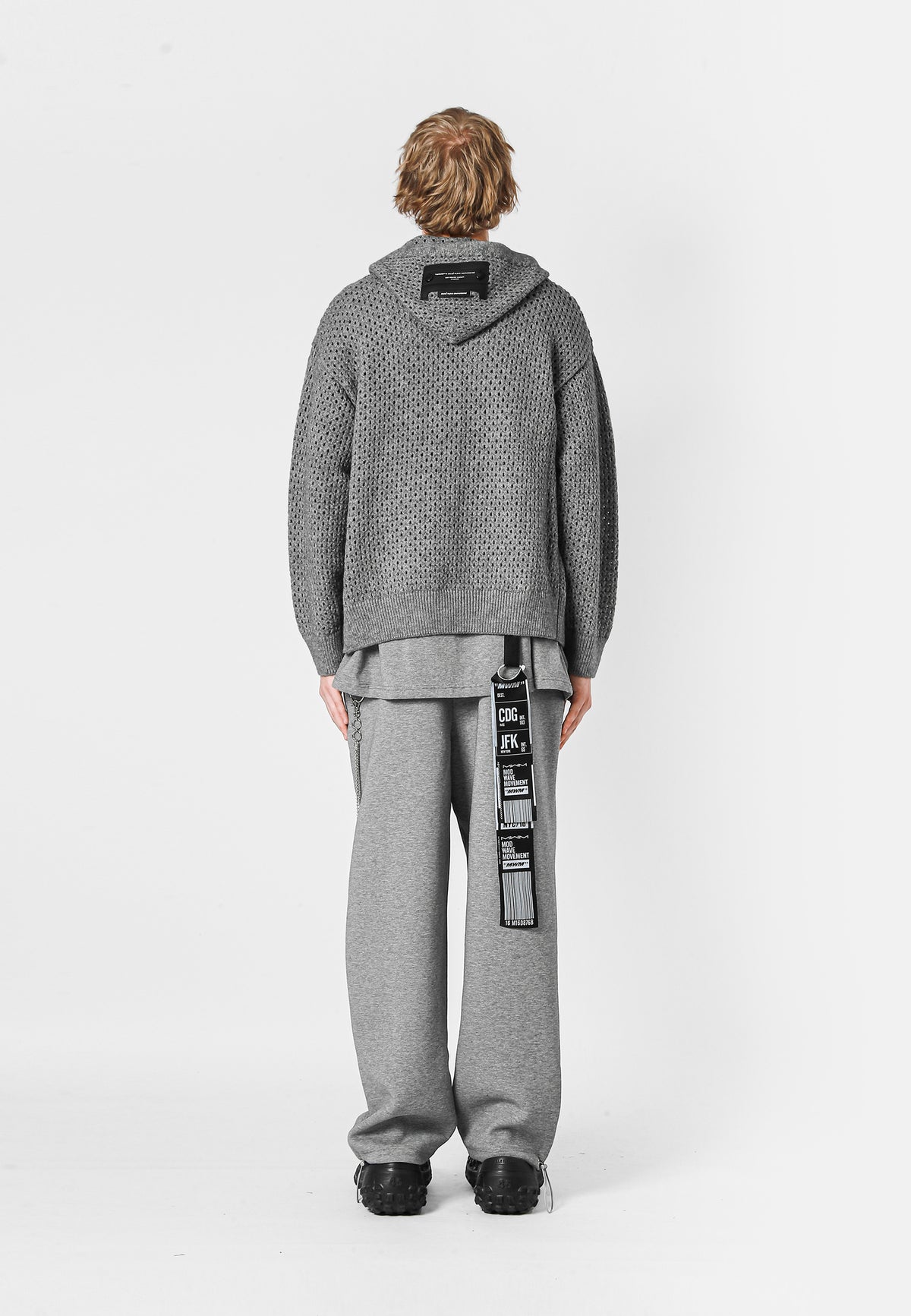 KNITTED HOODIE MWM