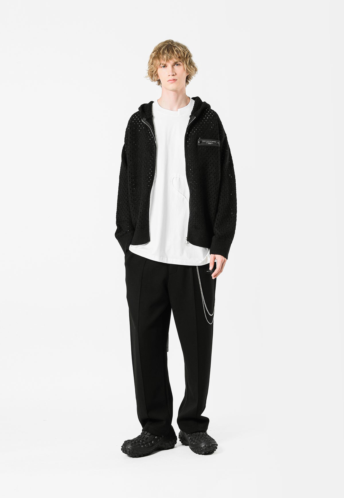 KNITTED HOODIE MWM