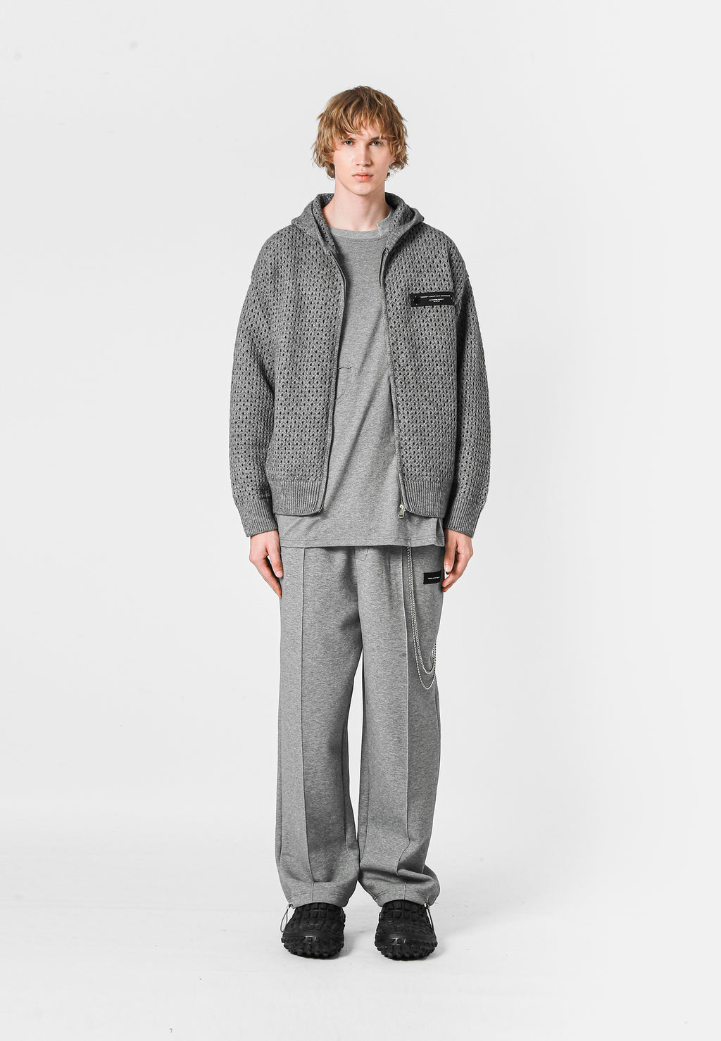KNITTED HOODIE MWM