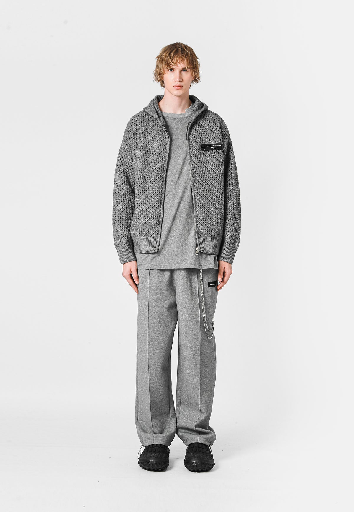 KNITTED HOODIE MWM