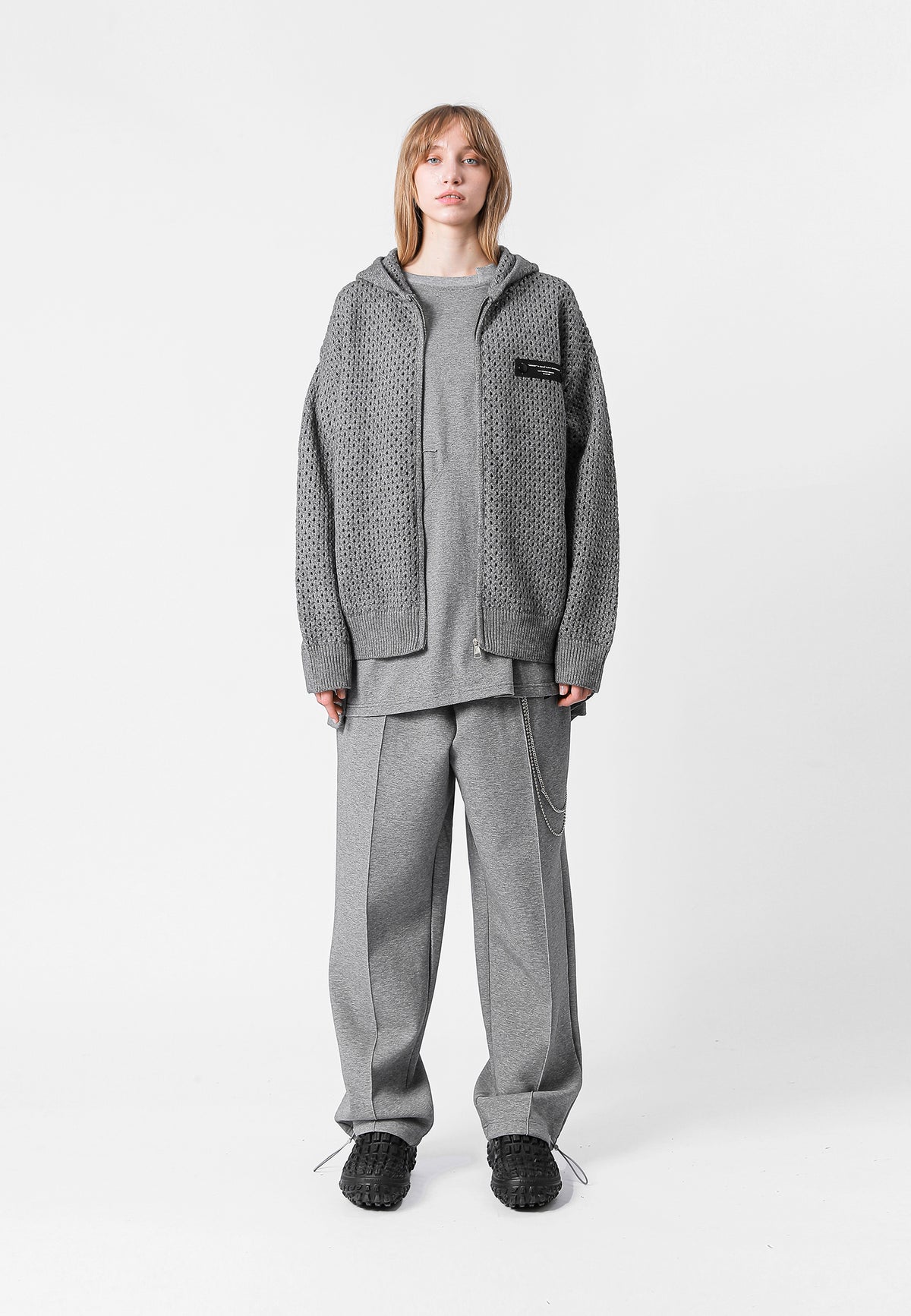KNITTED HOODIE MWM