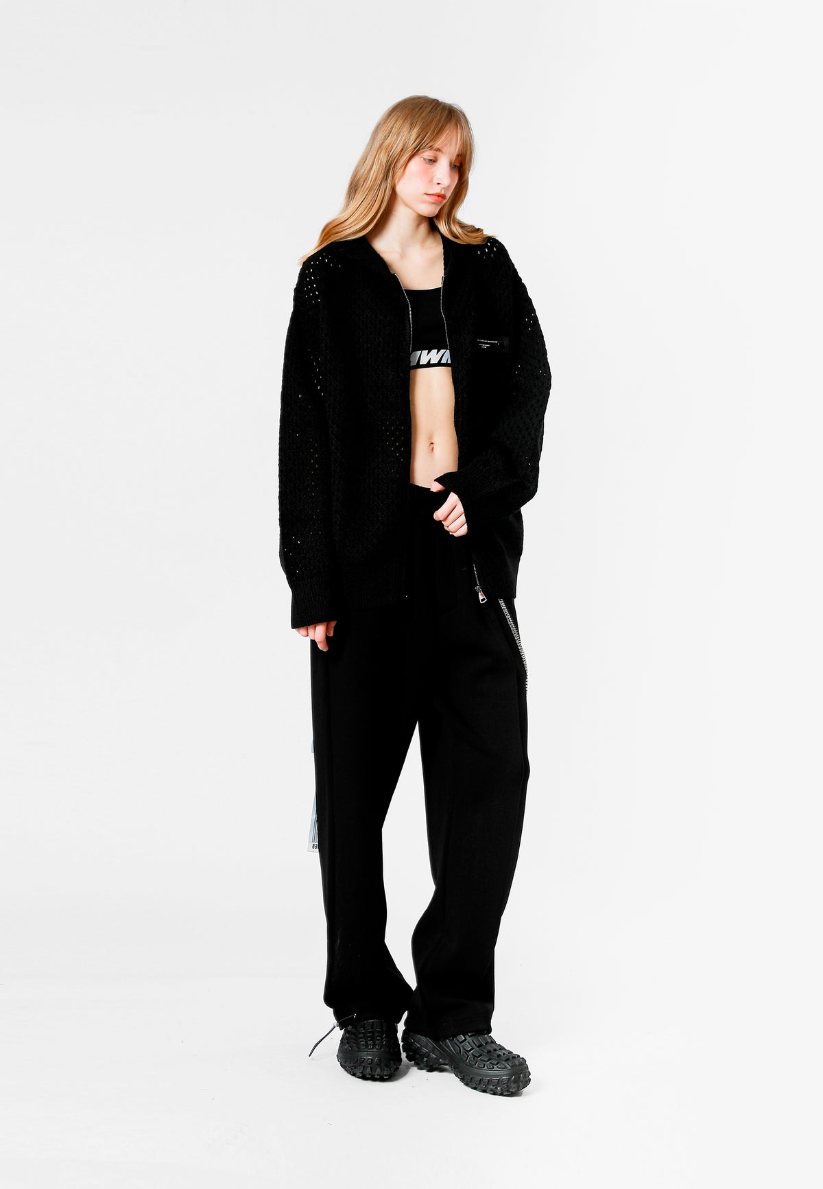 KNITTED HOODIE MWM