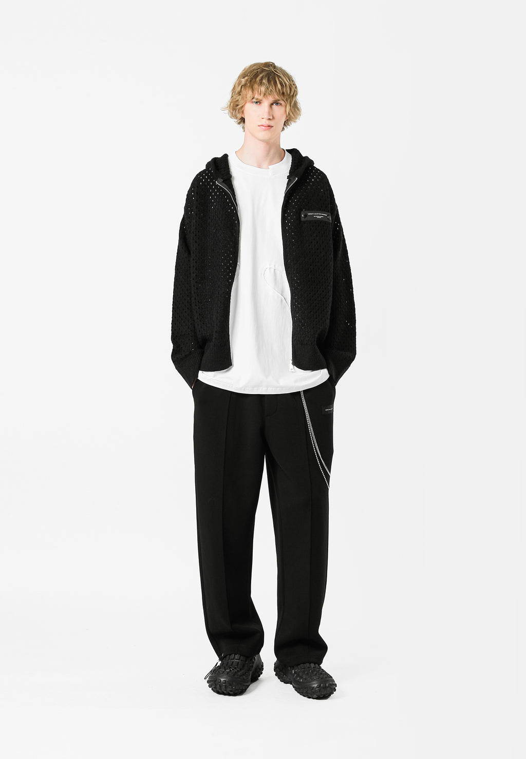 KNITTED HOODIE MWM