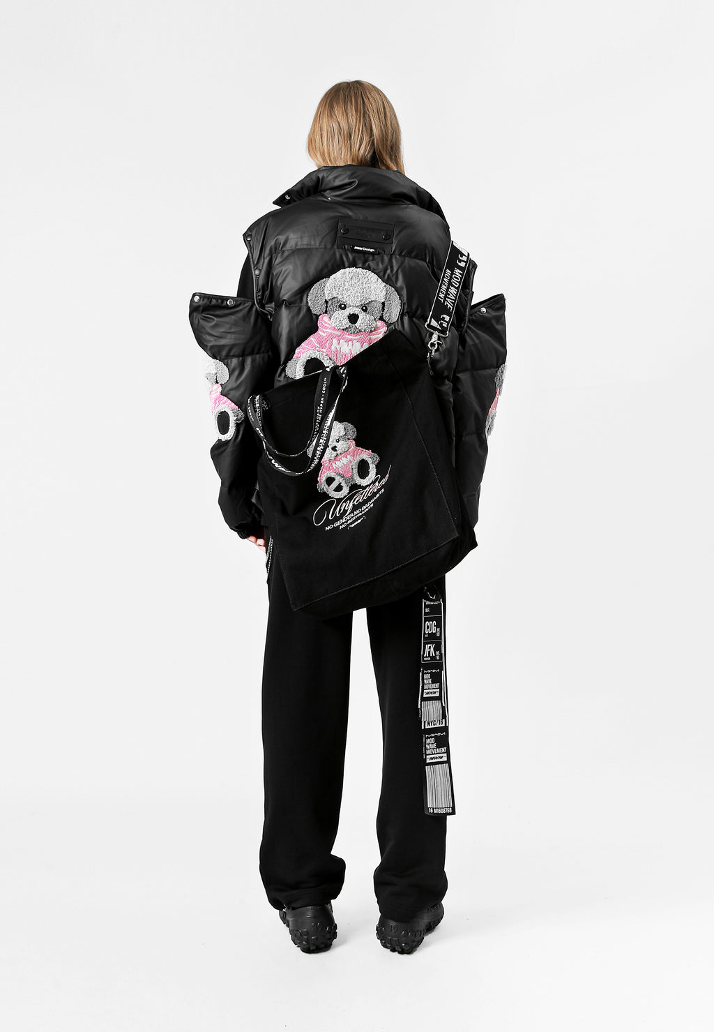 MIKE TEDDY TOTE BAG