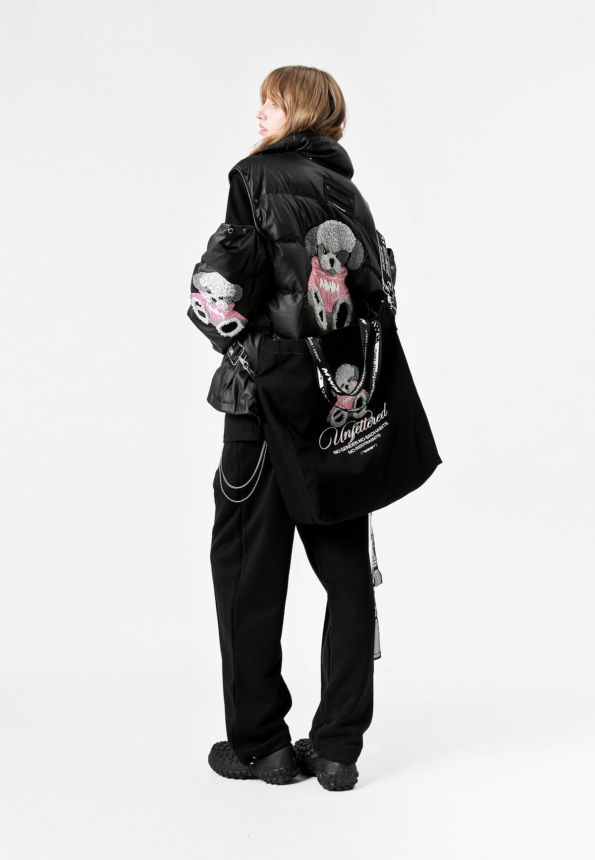 MIKE TEDDY TOTE BAG