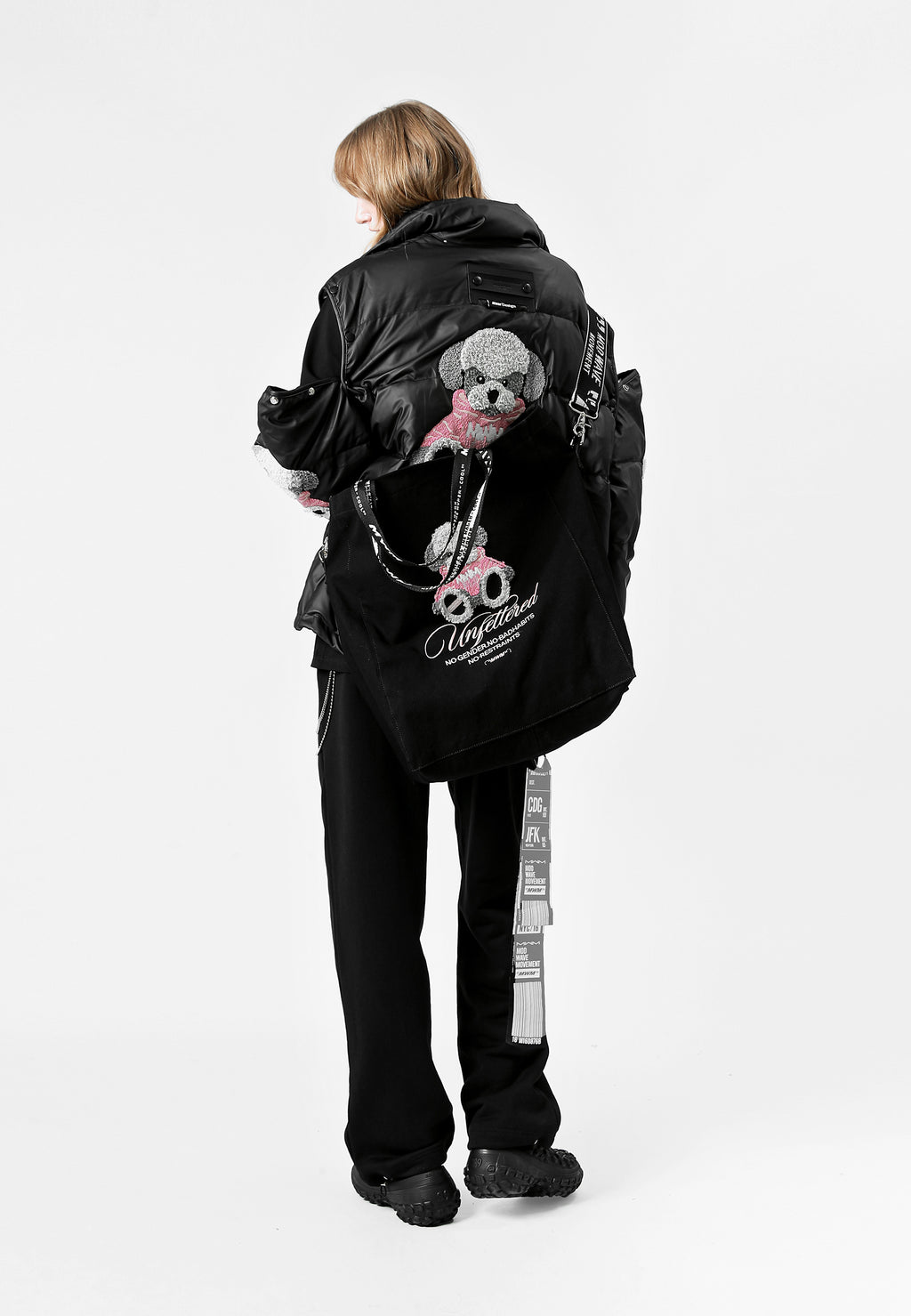MIKE TEDDY TOTE BAG