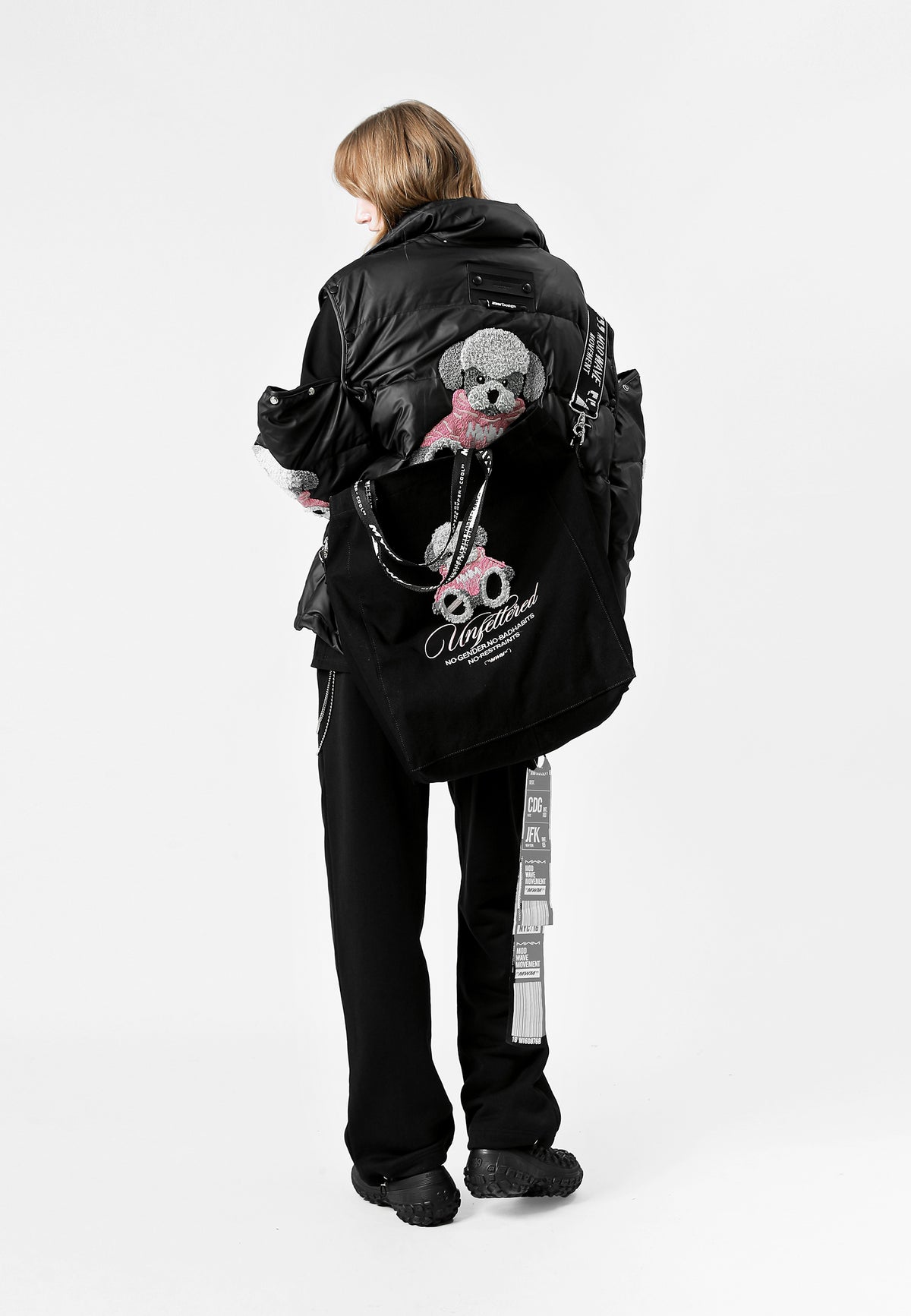 MIKE TEDDY TOTE BAG