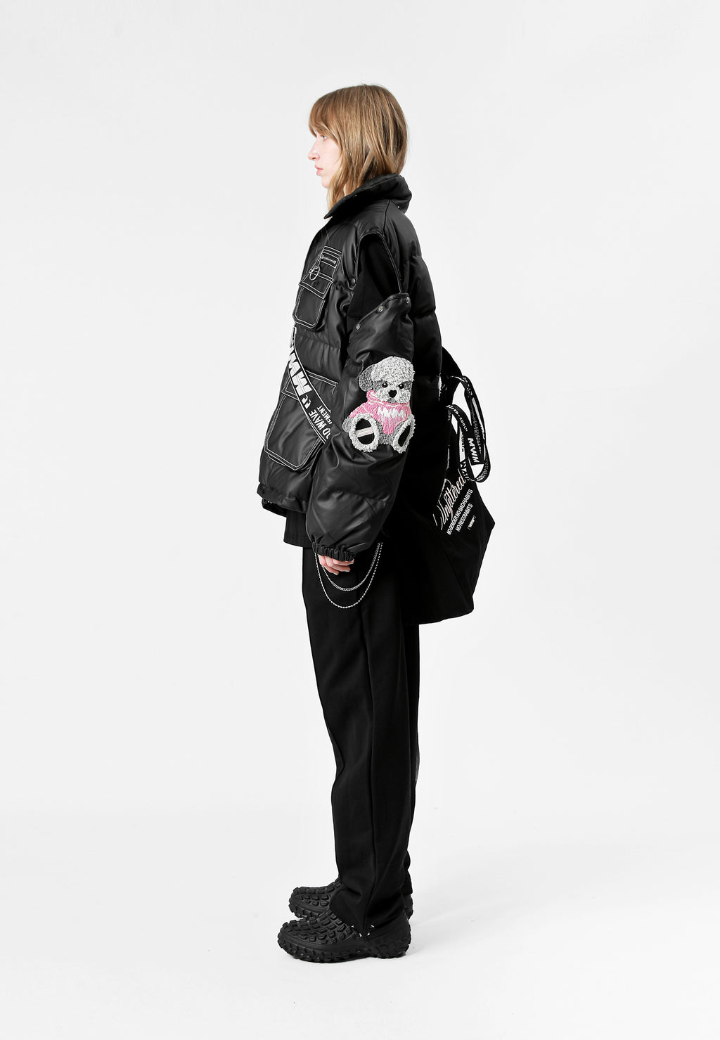 MIKE TEDDY TOTE BAG