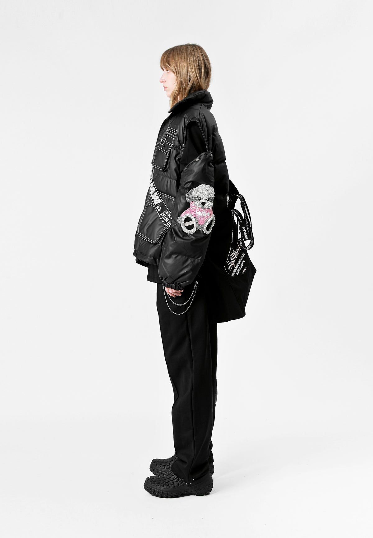 MIKE TEDDY TOTE BAG