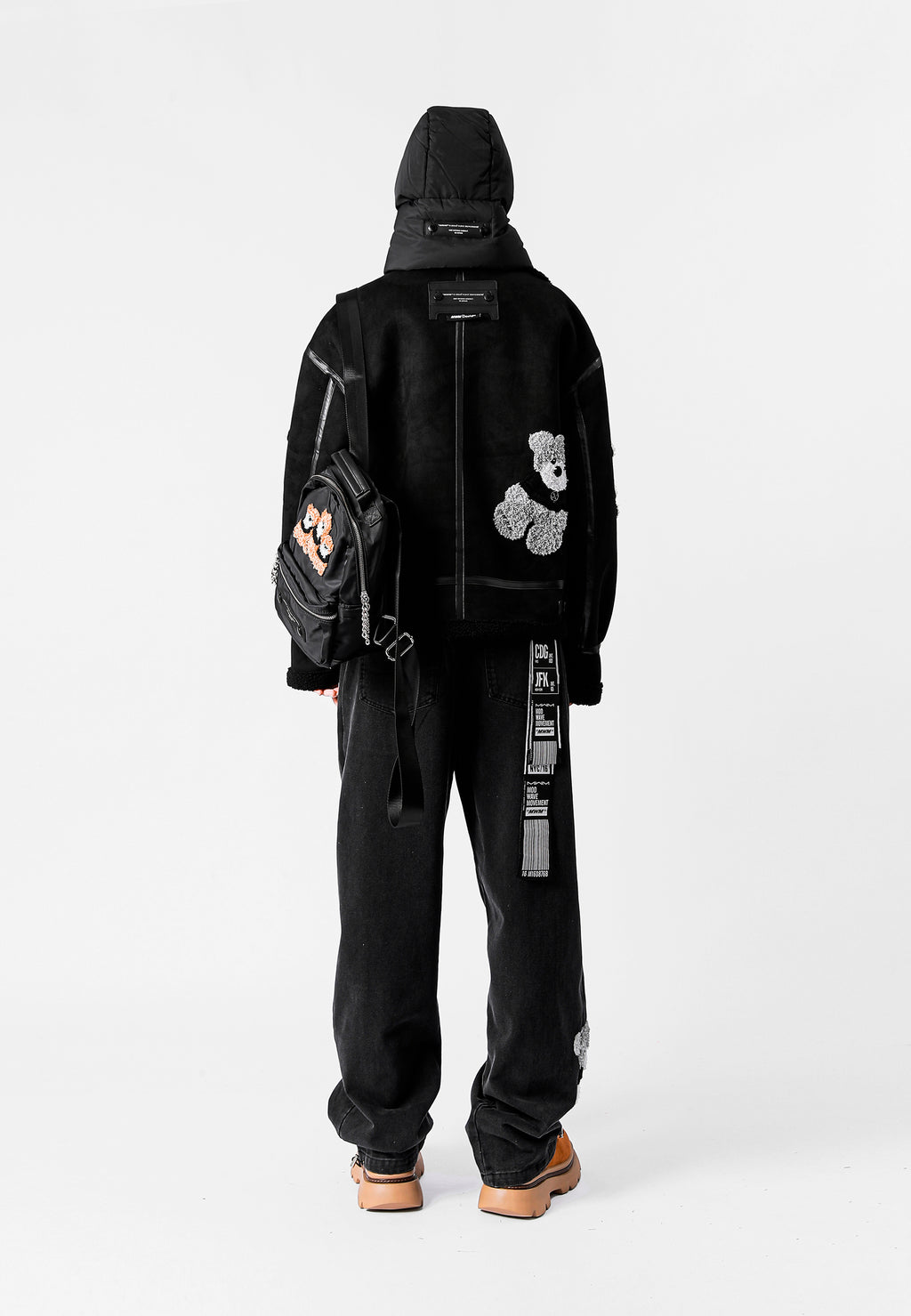 MWM HOODED SCARF