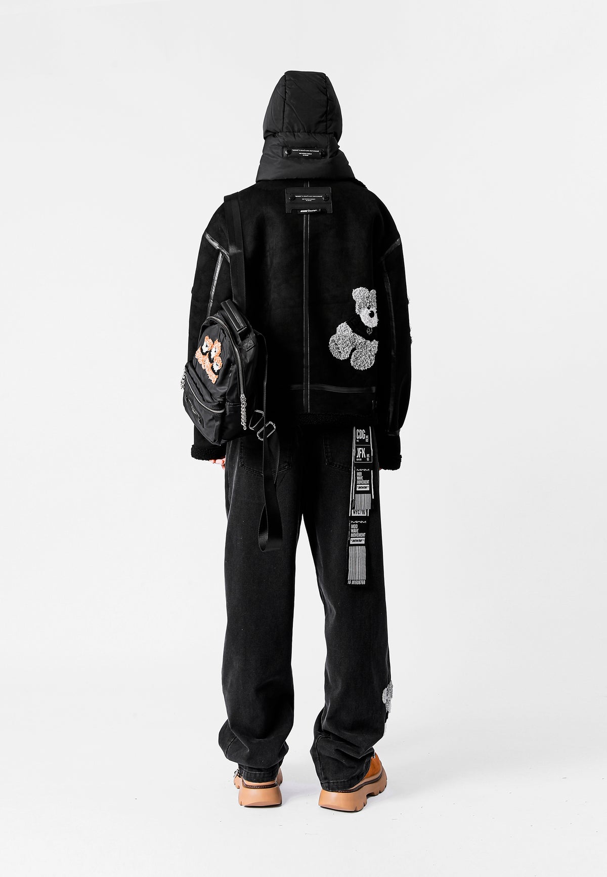 MWM HOODED SCARF