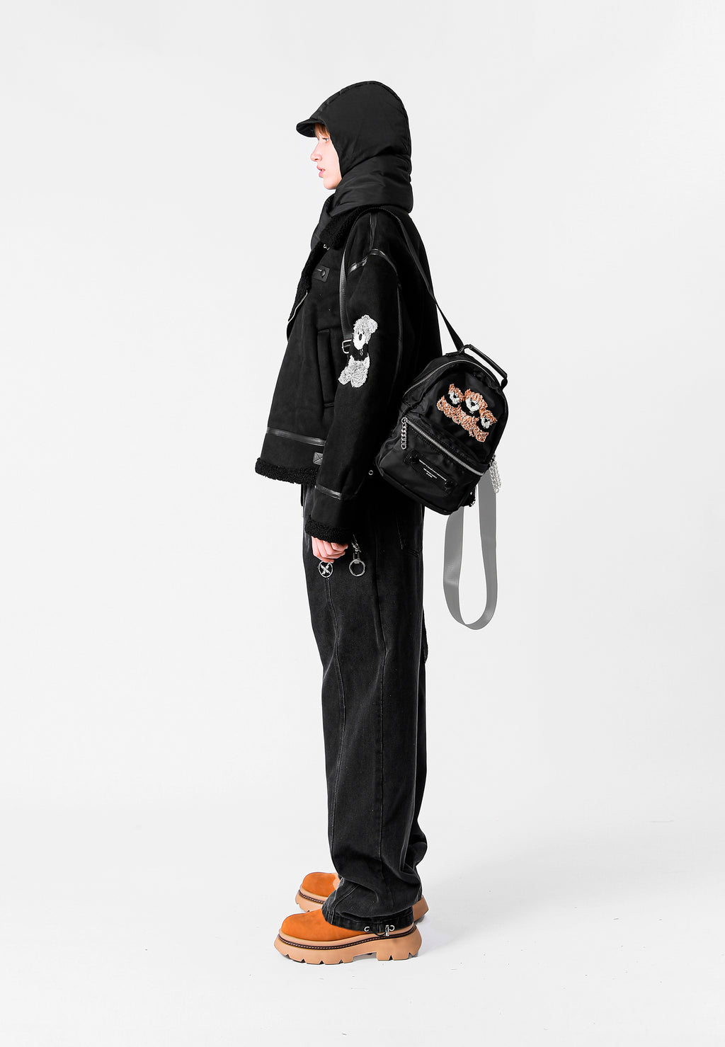 MWM HOODED SCARF