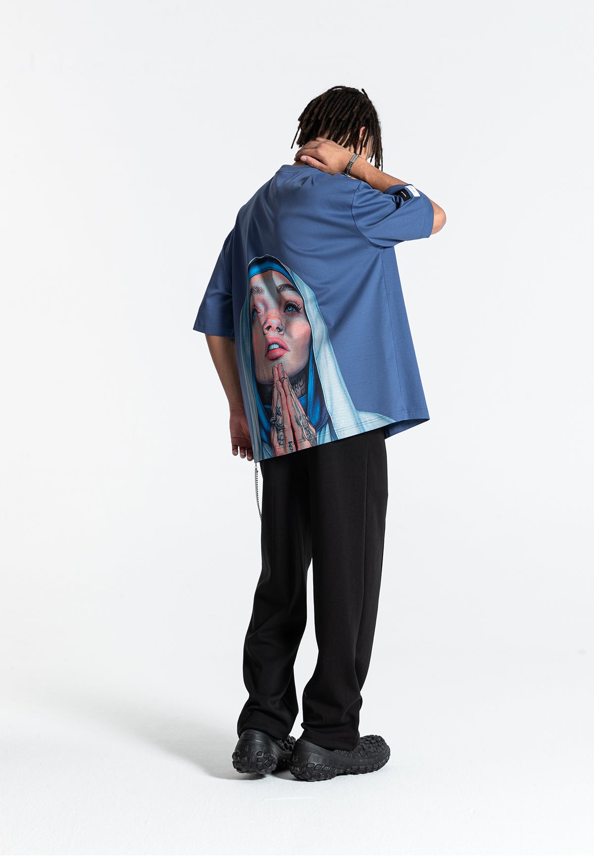 PANTALÓN DE PUNTO MWM CON CADENA