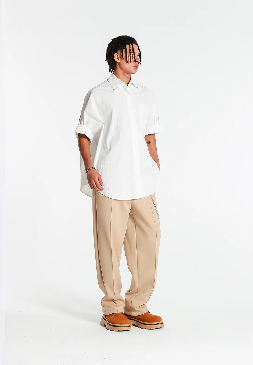 PANTALÓN DE PUNTO MWM CON CADENA