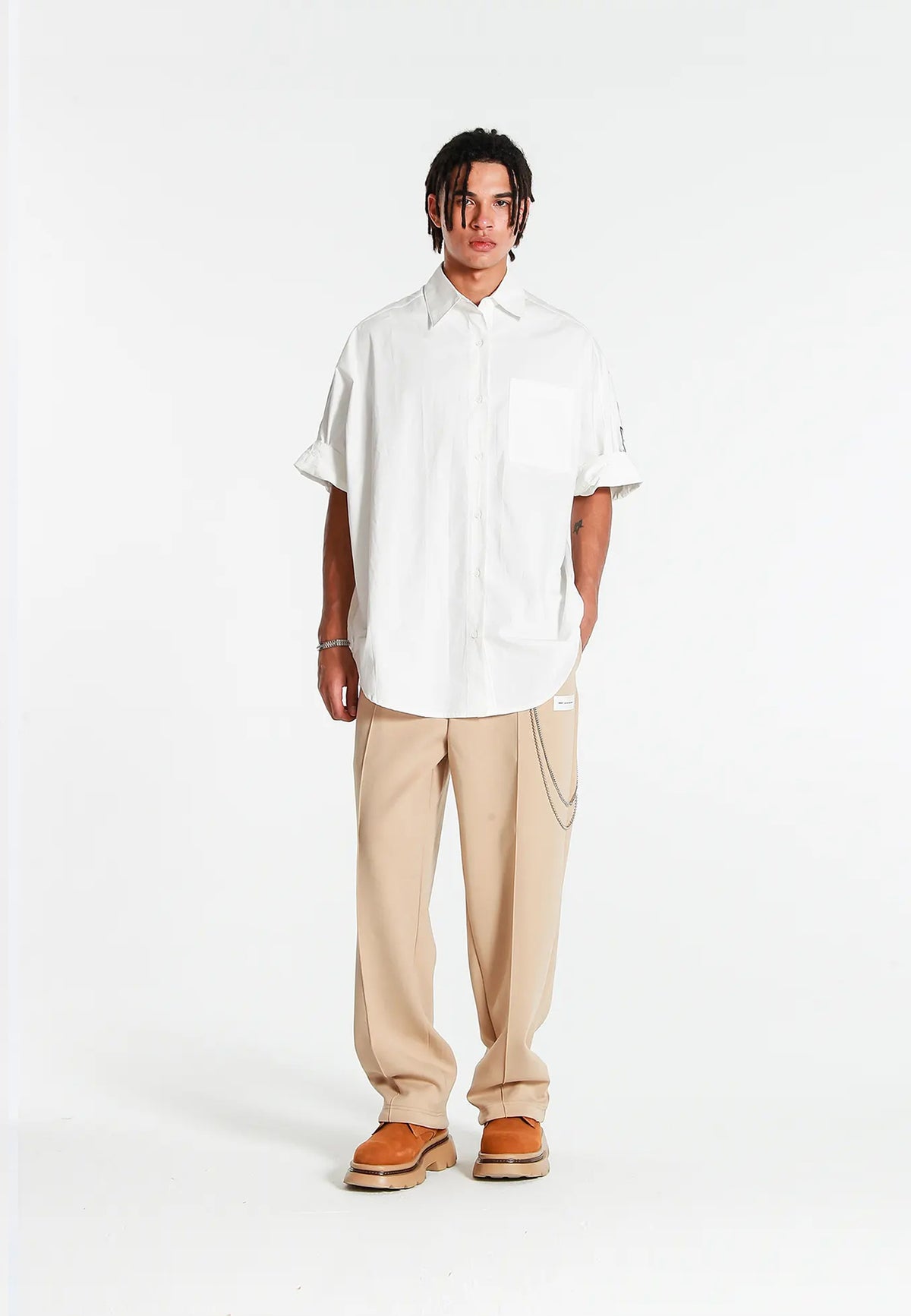 PANTALÓN DE PUNTO MWM CON CADENA