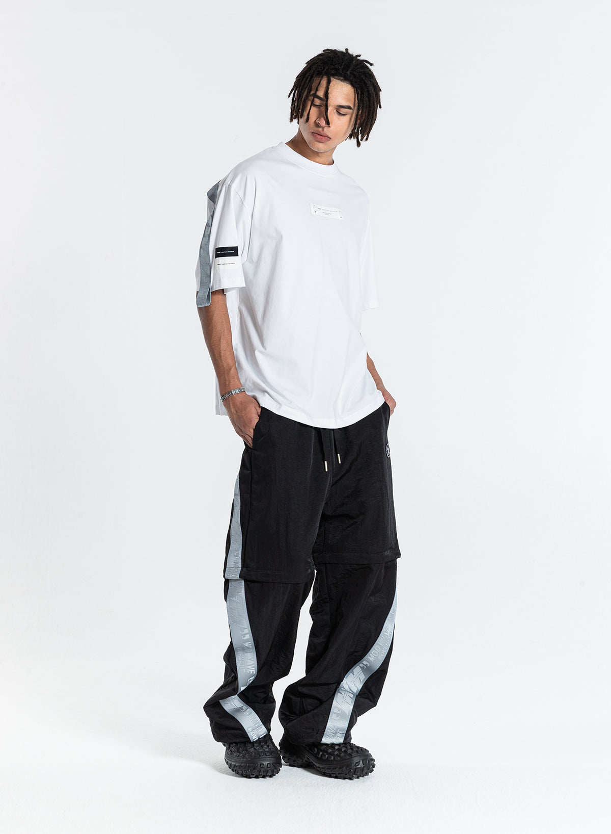 Pantalón con cremallera techwear | MWM