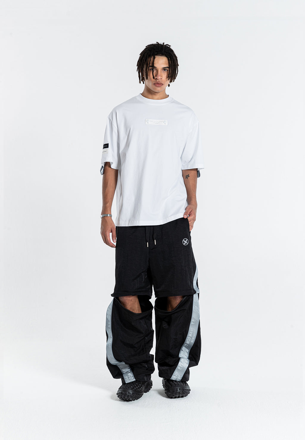 Pantalón con cremallera techwear | MWM