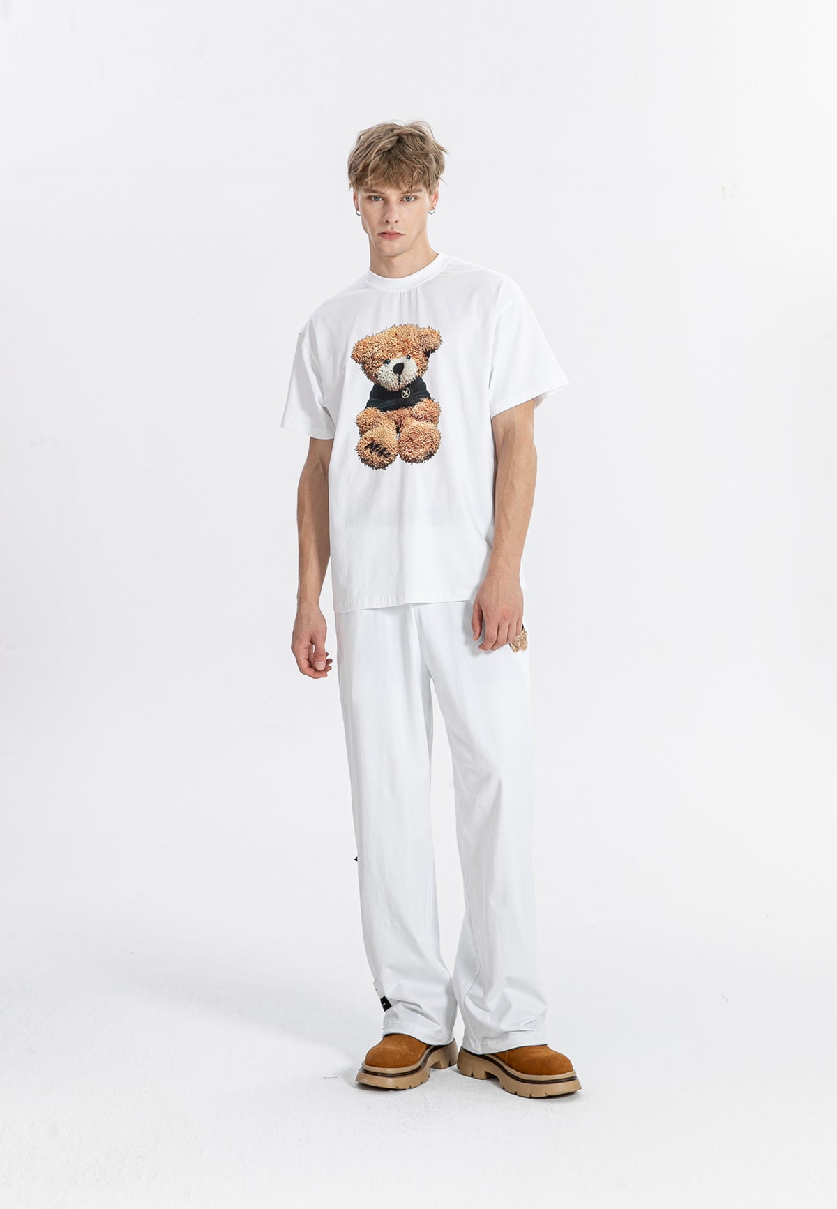 Pantalón con parche de Oso Teddy | MWM