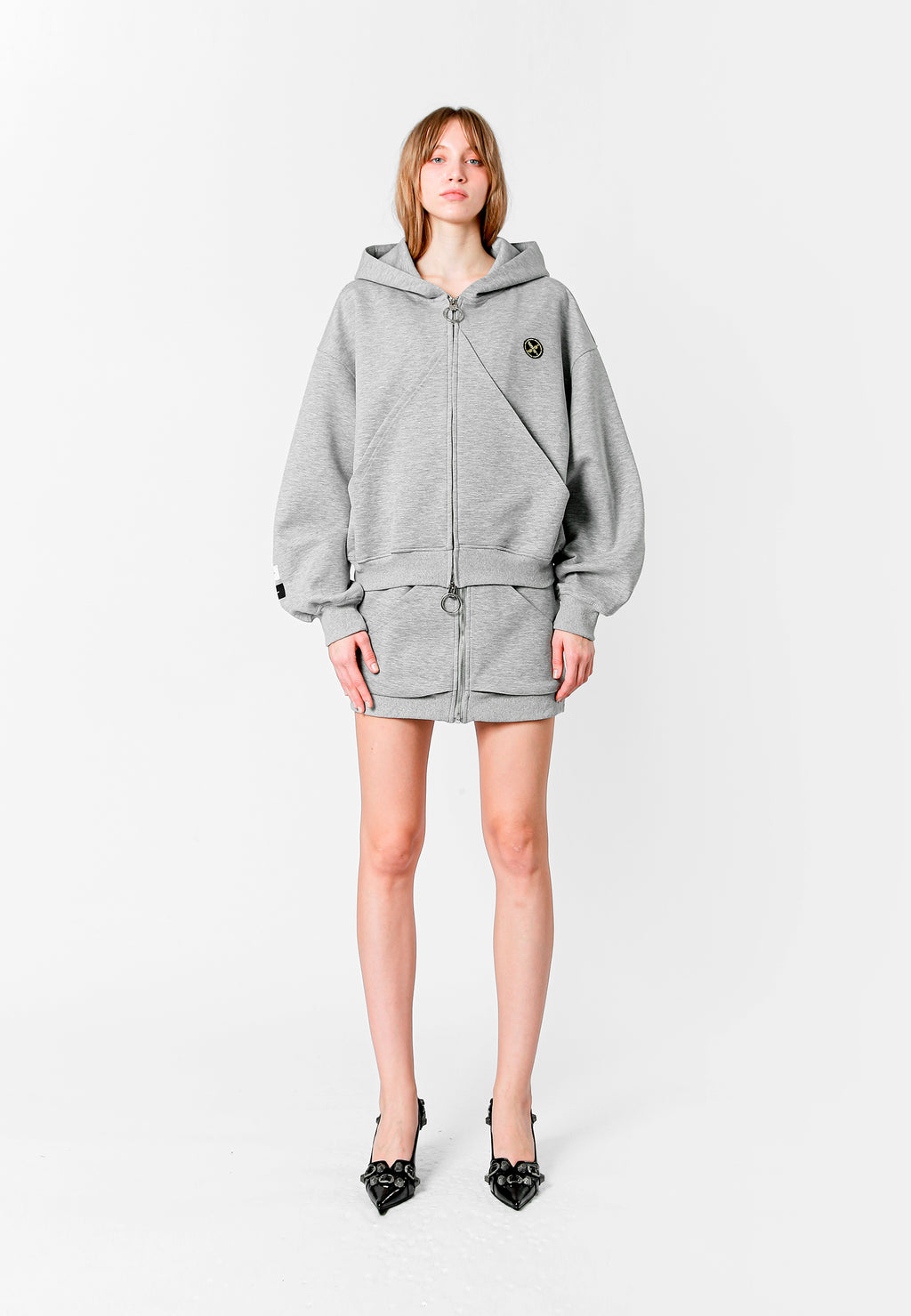 SUDADERA CON CAPUCHA OVERSIZED