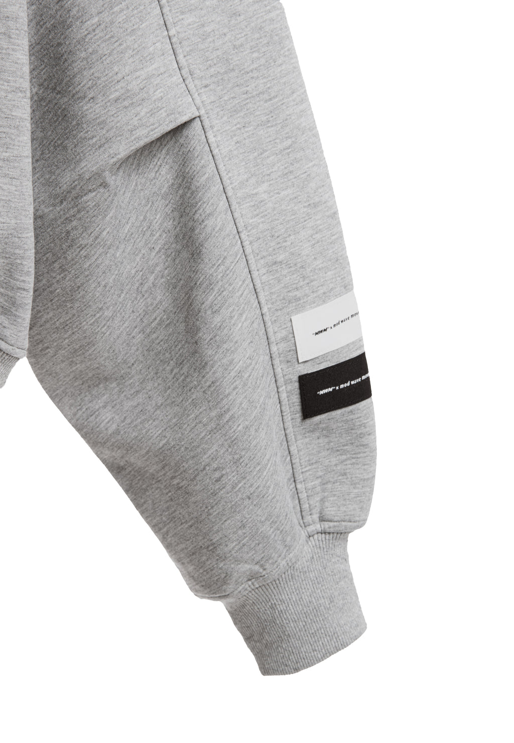 Sudadera oversize con bolsillos triangulares | MWM