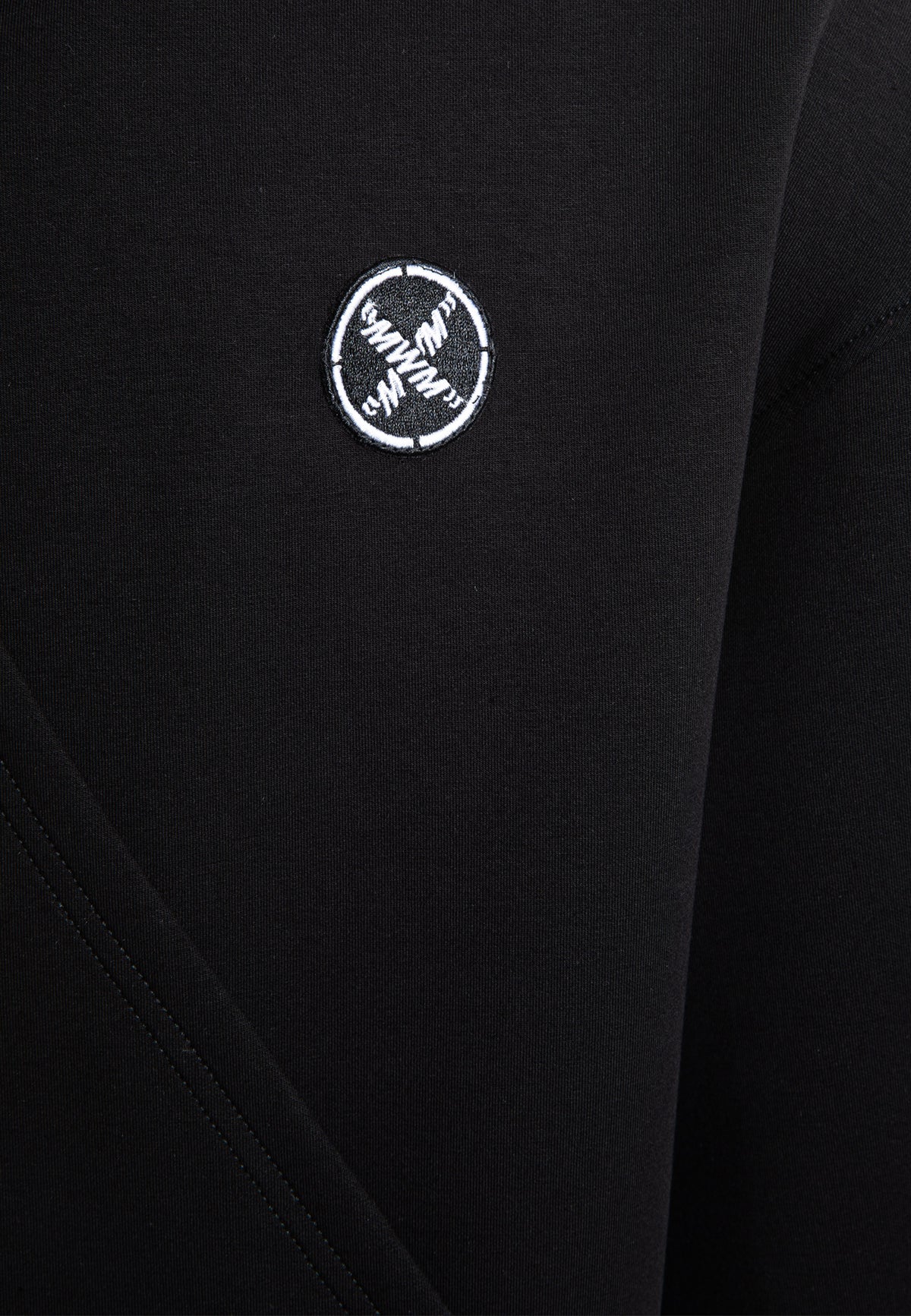 Sudadera oversize con bolsillos triangulares | MWM
