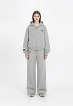 Sudadera oversize con bolsillos triangulares | MWM