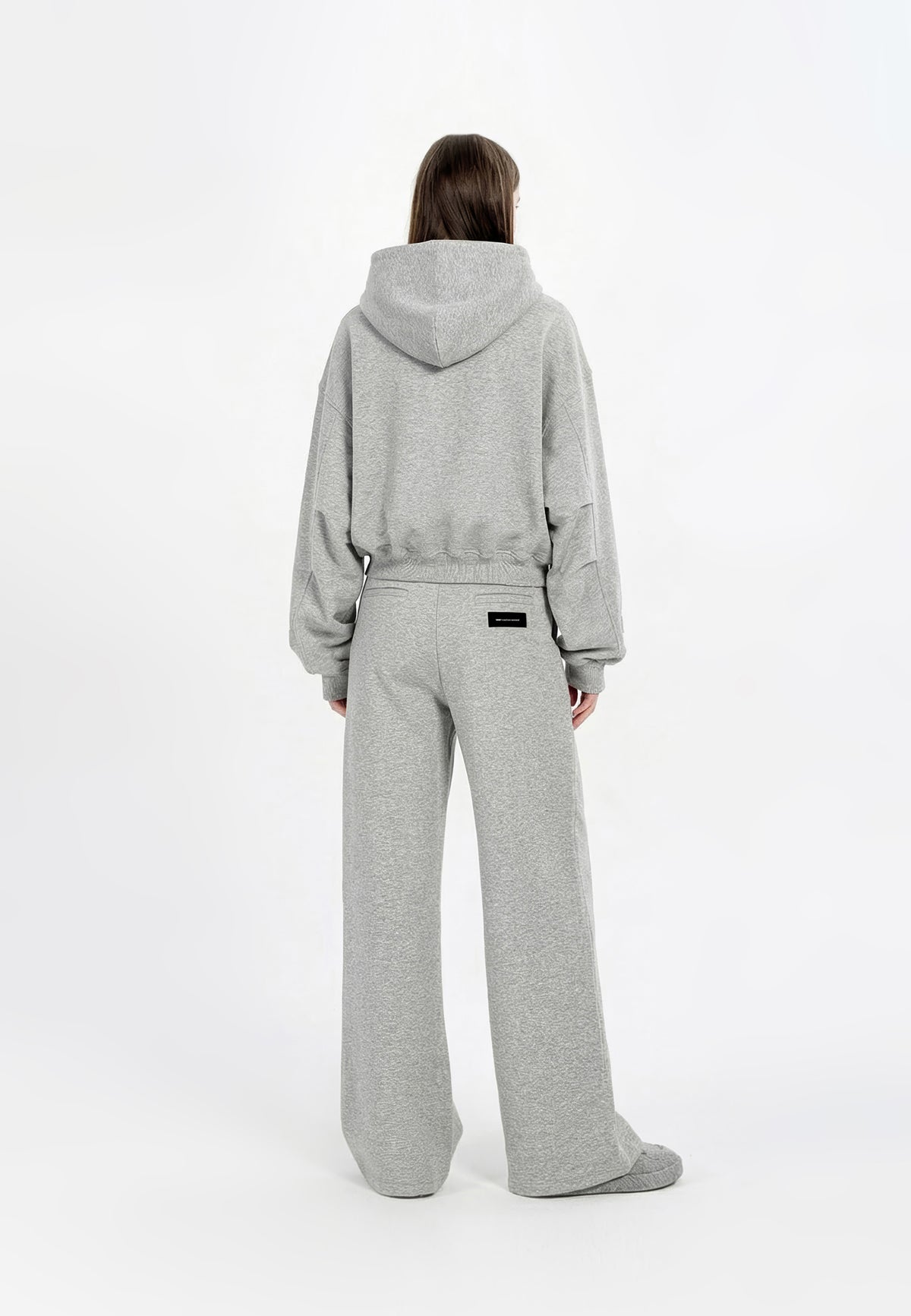 Sudadera oversize con bolsillos triangulares | MWM