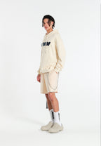 Sudadera con capucha con print de flor de almendro | MWM