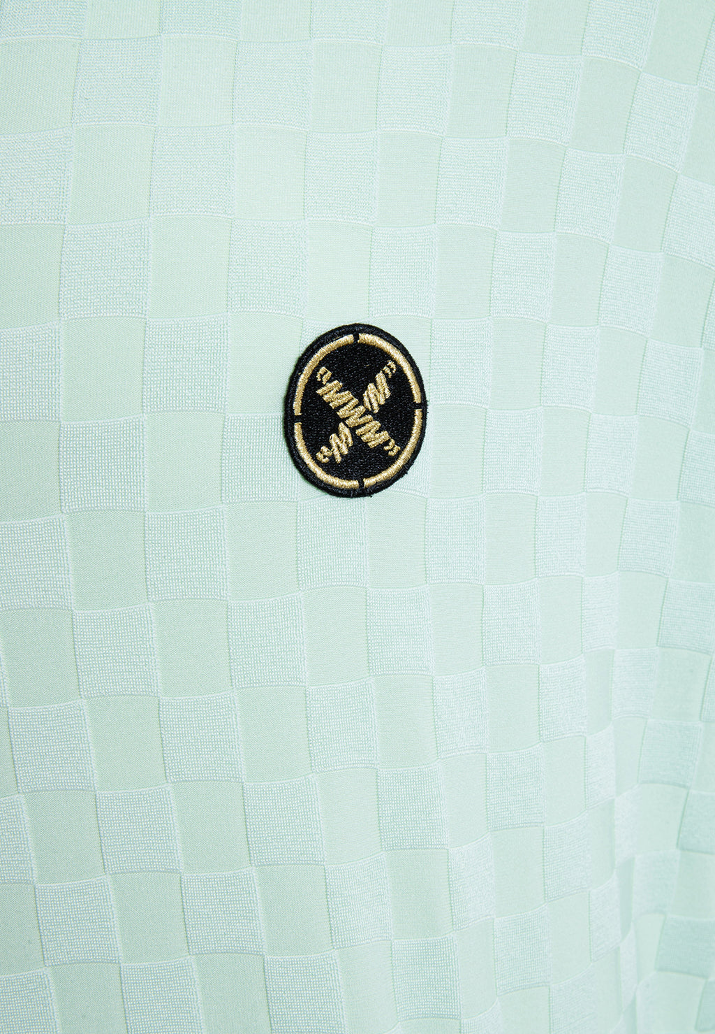 Chaqueta de media cremallera con textura de cuadros | MWM