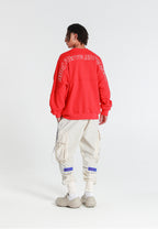 Sudadera oversize con logotipo | MWM