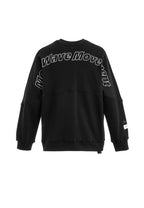 Sudadera oversize con logotipo | MWM