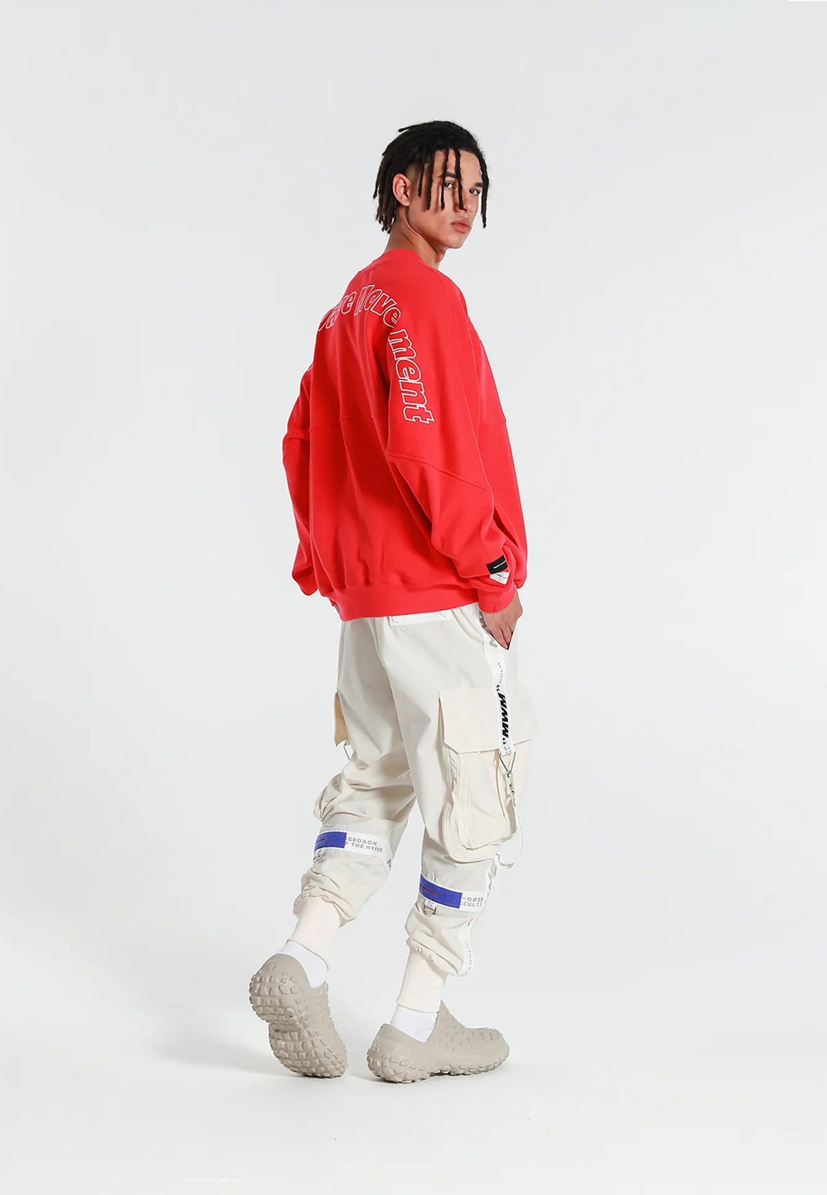 Sudadera oversize con logotipo | MWM