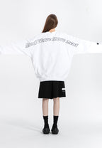 Sudadera oversize con logotipo | MWM
