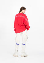 Sudadera oversize con logotipo | MWM