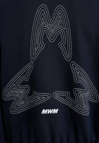 SUDADERA CON CAPUCHA LOGO MWM