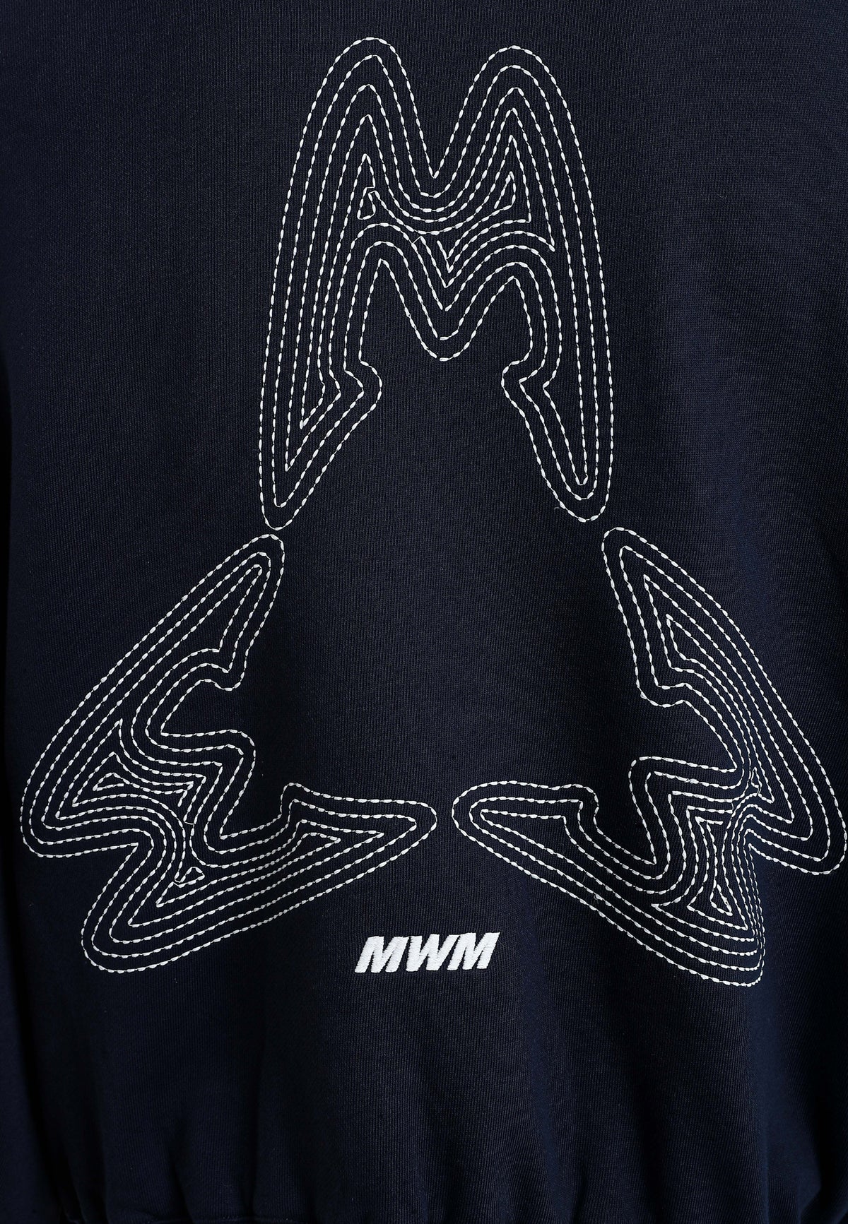 SUDADERA CON CAPUCHA LOGO MWM