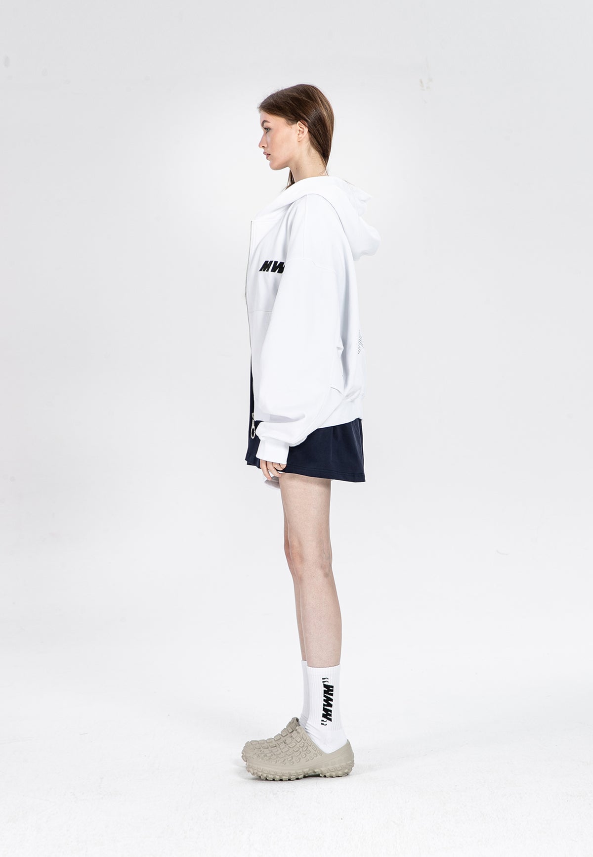 SUDADERA CON CAPUCHA LOGO MWM