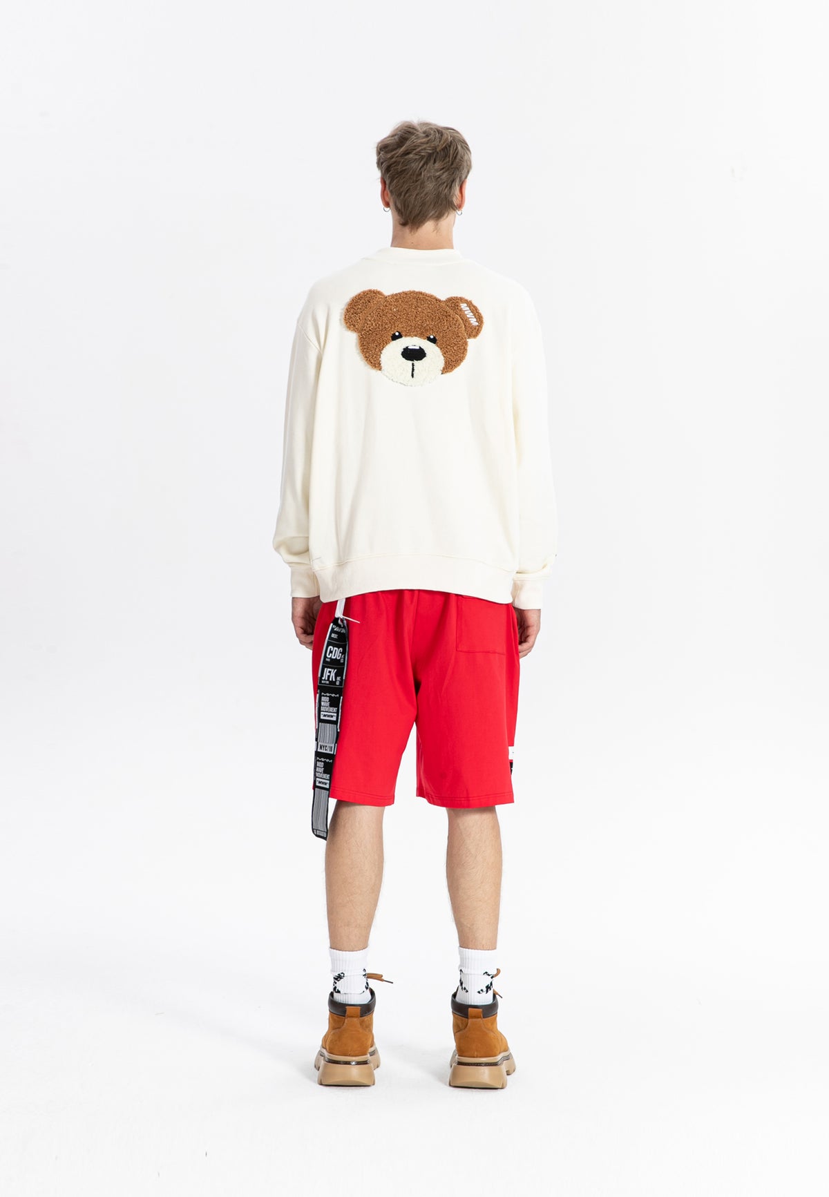 Sudadera con parche de oso Teddy | MWM